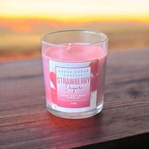 10 oz Single Wick Strawberry Daiquiri Candle